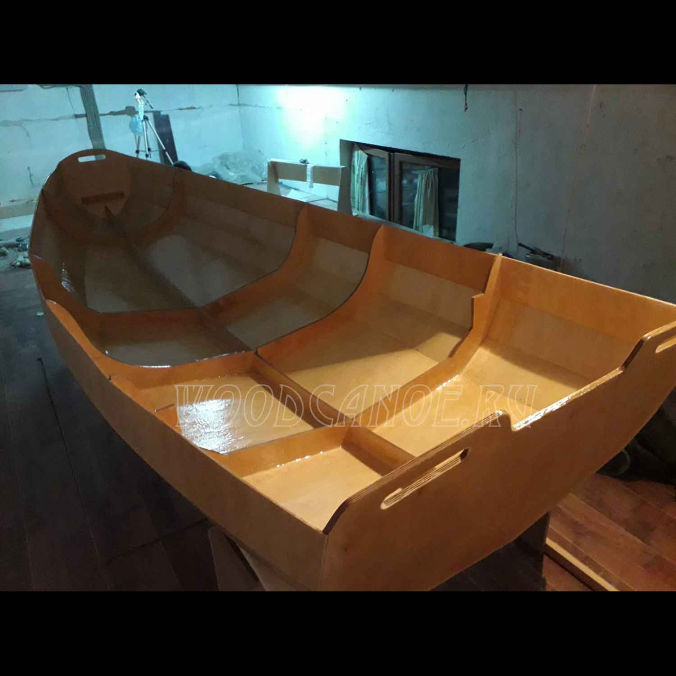 Покрытие фанерной лодки